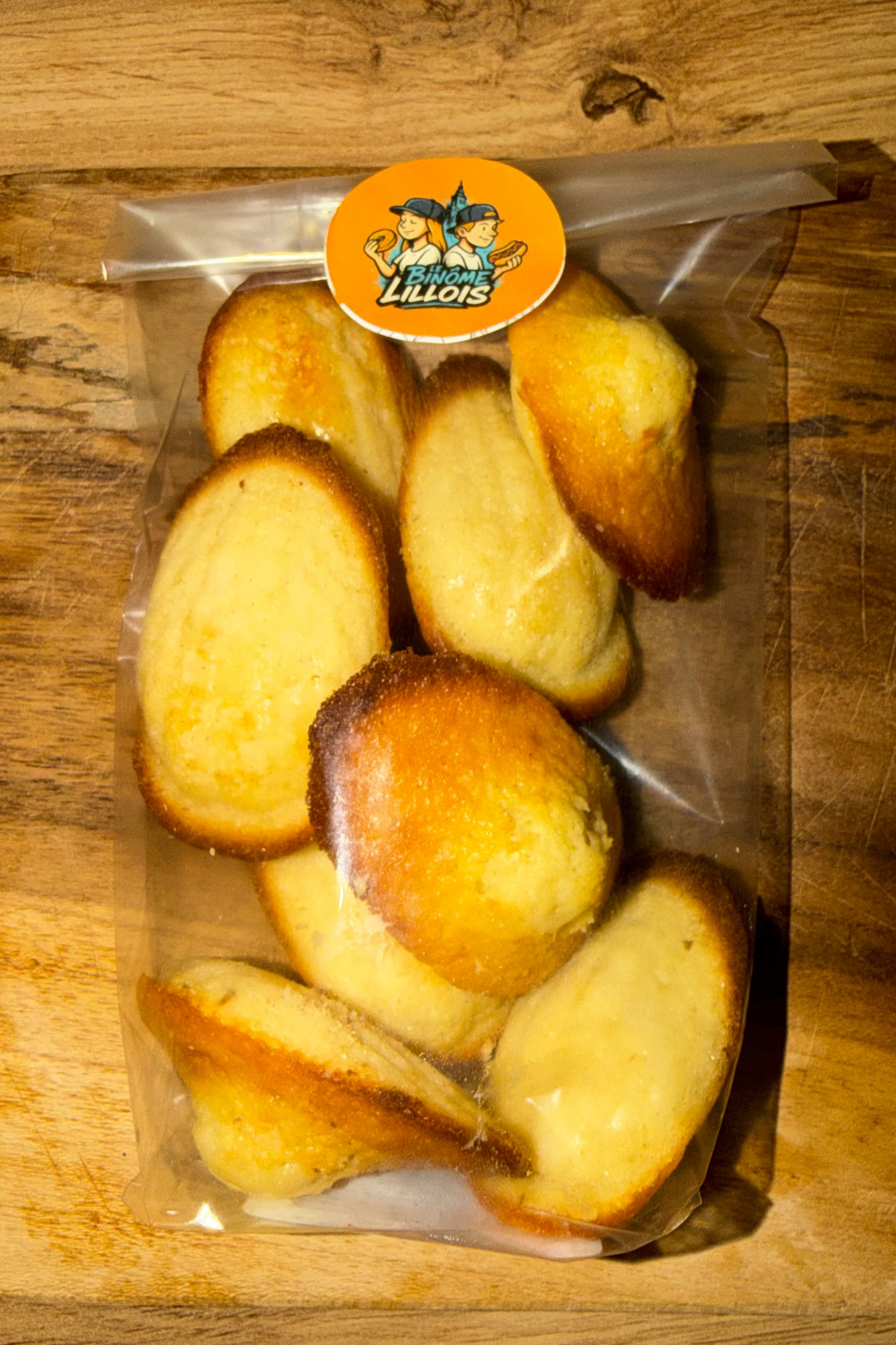 Madeleines Artisanales – Sachet de 8